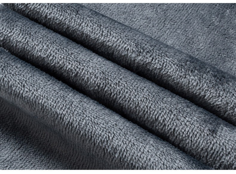 Flannel Thick Men's Casual Pants Navyblue Winter New Fleece Business Stretch Warm Plush Trousers Brand Slim Straight Male Pants