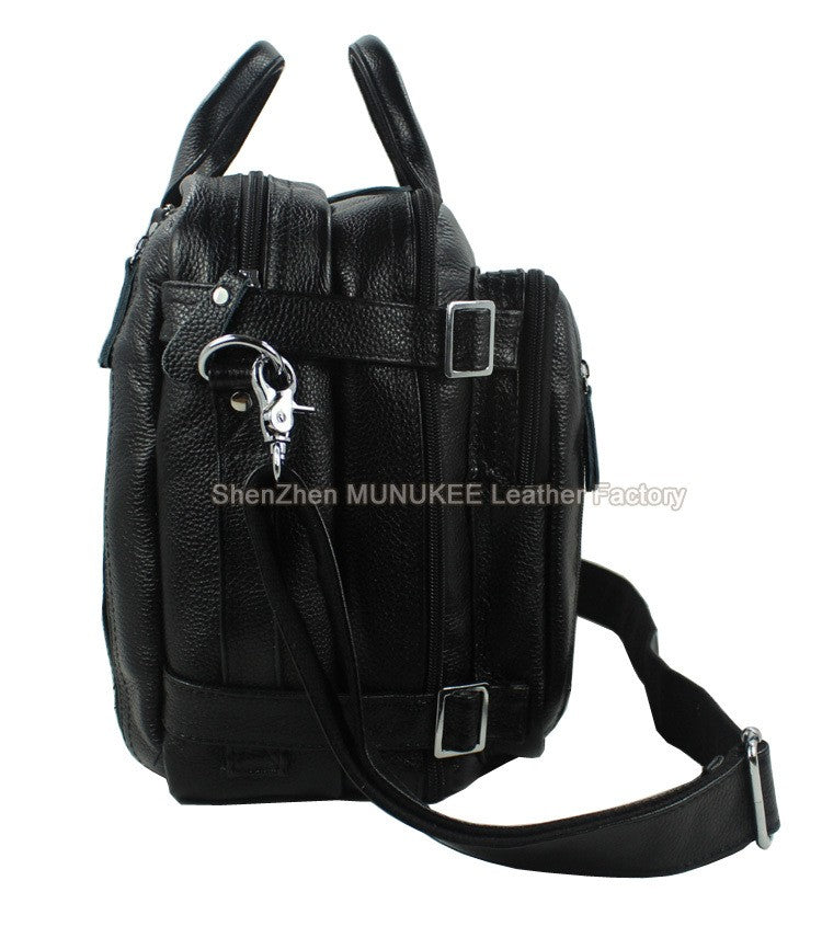 Bolsa de Viagem Masculina de Couro Genuíno Legítimo de Grão Integral Multifuncional, Bolsa de Viagem de Couro, Bolsa de Viagem Grande, Bolsa de Fim de Semana