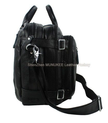 Bolsa de Viagem Masculina de Couro Genuíno Legítimo de Grão Integral Multifuncional, Bolsa de Viagem de Couro, Bolsa de Viagem Grande, Bolsa de Fim de Semana