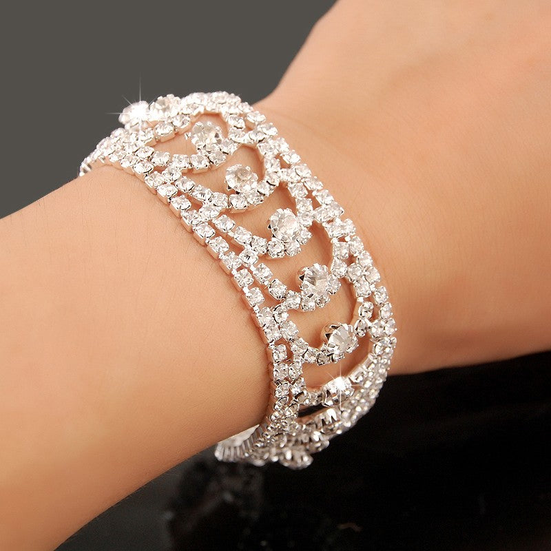 Novas Pulseiras de Berloques de Moda Prata 925 AAAAA Zircônia Cristal Feminino Pulseira Casamento Noivado Joias de Luxo