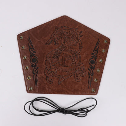 1/2PCS Adjustable Buckles Bracers Cosplay Gauntlets Historical Reenactment Gears For Medieval Reenactment