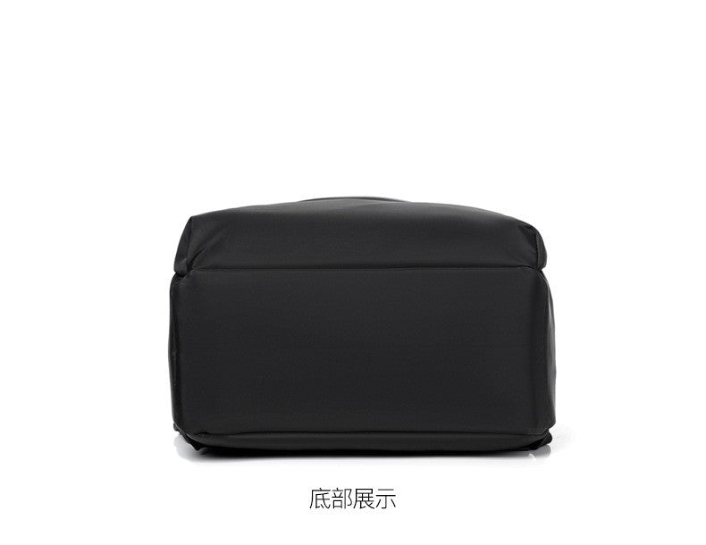 Mochila de negócios masculina de novo estilo, nylon, cor sólida, grande capacidade, mochila escolar para estudantes, mochila de viagem em promoção