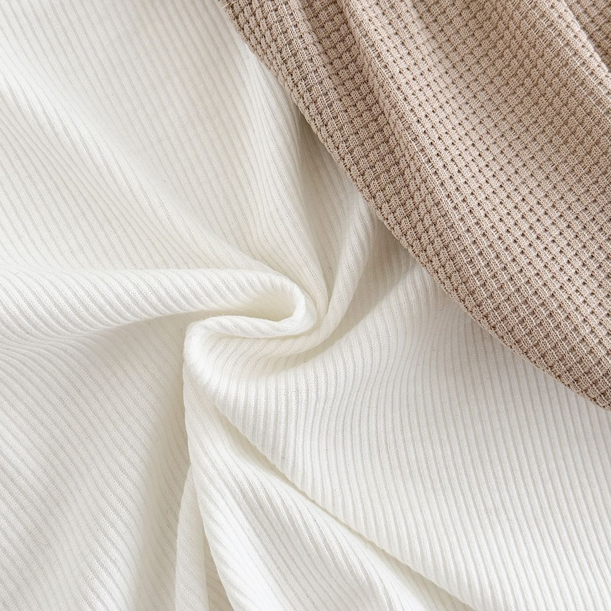 Newborn Baby Boys Clothing Summer Girls Set Waffle Rainbow Patch Overalls Romper Jumpsuit+Short Sleeved Shirt Clothes 2Pcs/Set