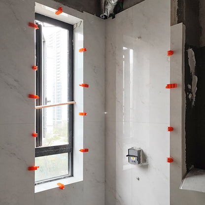 2-60 Peças Clipe Nivelador de Porcelanato Masculino com Fita para Fixação de Pisos, Paredes, Cerâmicas, Ferramentas de Construção e Assentamento