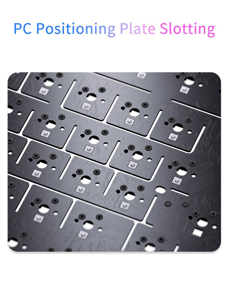 AJAZZ AK820 Teclado Mecânico para Jogos Sem Fio Hot Swap, Layout 75%, Switches Trocáveis, Conectividade de Três Modos