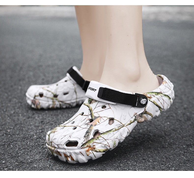 Men Shoes Slippers Men Garden Flat Sandals Platform Sandals Man Summer Sandals 2025 Male Sneakers Outdoor Flip Flops Home Clogs