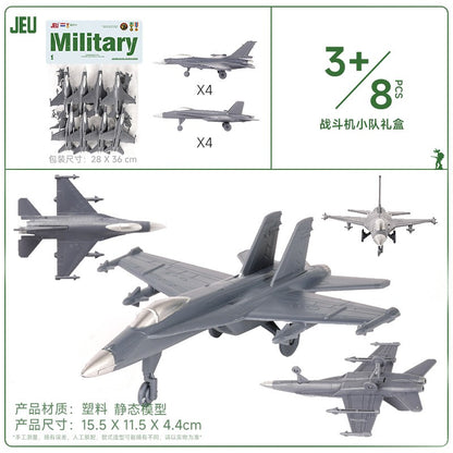 ViiKONDO Bonecos Soldados Exército Brinquedos Modelo Veículo Militar Acessórios Jogo de Guerra Tanque Radar Lançador de Mísseis Artilharia Caça Quartel Ponte