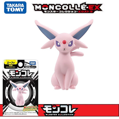 Original TAKARA TOMY Pokemon Figurine Toys Mimikyu Sylveon Lapras Charizard Umbreon Vaporeon Snorlax Model Dolls Birthday Gifts