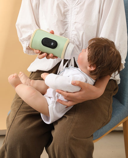 Digital display bottle insulation package warm milk milk regulator portable heater heating constant temperature 20-speed adjustm