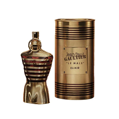 Le Male Elixir By Jean Paul Gaultier for Men 125 Ml / 4.2 Oz Parfum Spray Long Lasting Cologne Spray Fragrances perfume
