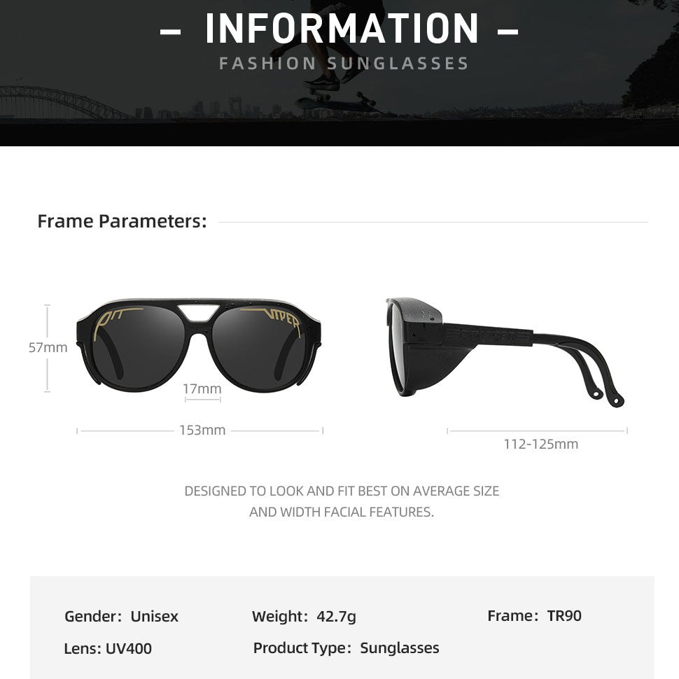 Adult UV400 Retro Pit Viper Sunglasses Men Women Baseball Softball Punk Sun Glasses Male Female Outdoor Sport Steampunk Eyewear