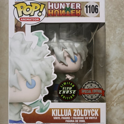 Hunter X Hunter Funko Pop Action Doll Model Anime Killua Zoldyck Kite Bisky Netero Sculpture Dolls Limited Edition Model Toys