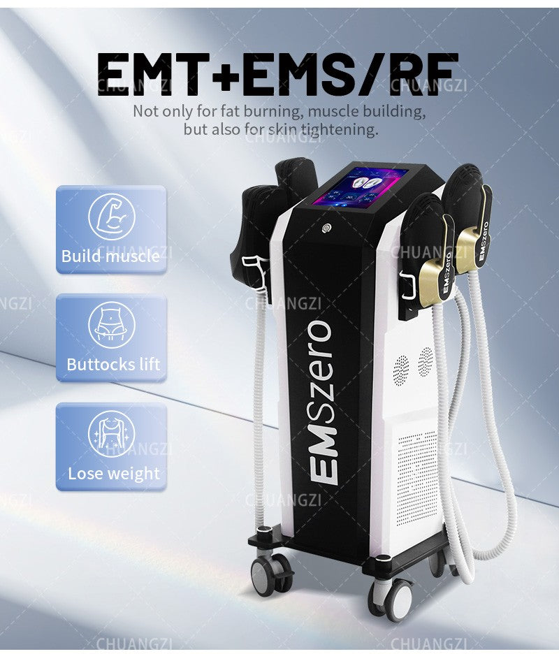 EMSZERO Machines RF HI-EMT 6500W Professional Sculpt 5 Handle Pelvic Girdle EMS Electromagnetic Stimulation Slimming