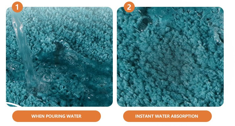 Bathroom Rug Super Absorbent Soft Microfiber Shaggy Bath Mat Non-Slip Machine Washable Bath Rug