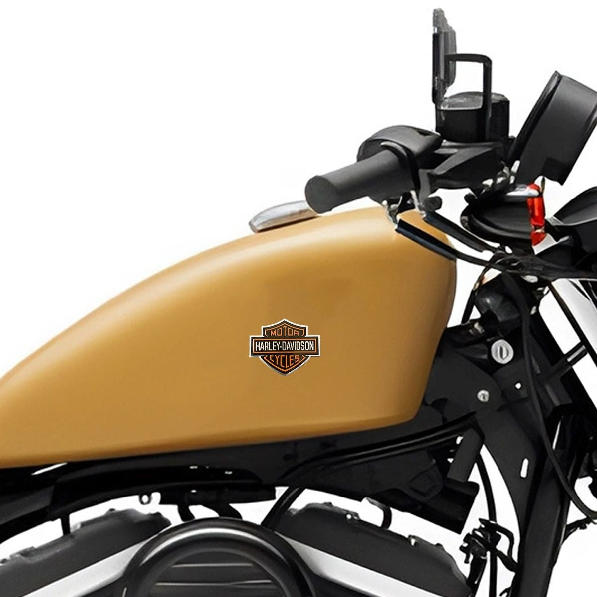 Para Harley Davidson Logotipo Decorativo de Metal Moto Adesivo Personalizado Modificado 3D Estéreo Adesivos de Carro Acessórios de Emblema