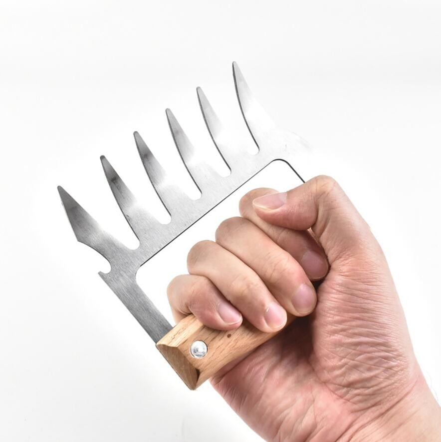 1pc Bear Claws Barbecue Fork Pull Shred Pork Shredde Manual Meat Clamp Roasting Fork Kitchen Tool Bbq Accessories Free Shipping