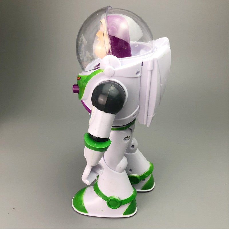 Boneco Articulado de 33cm do Buzz Lightyear de Toy Story 4 da Disney Pixar com Corpo de Pano, Fala e Edição Limitada para Coleção, Decoração e Presente