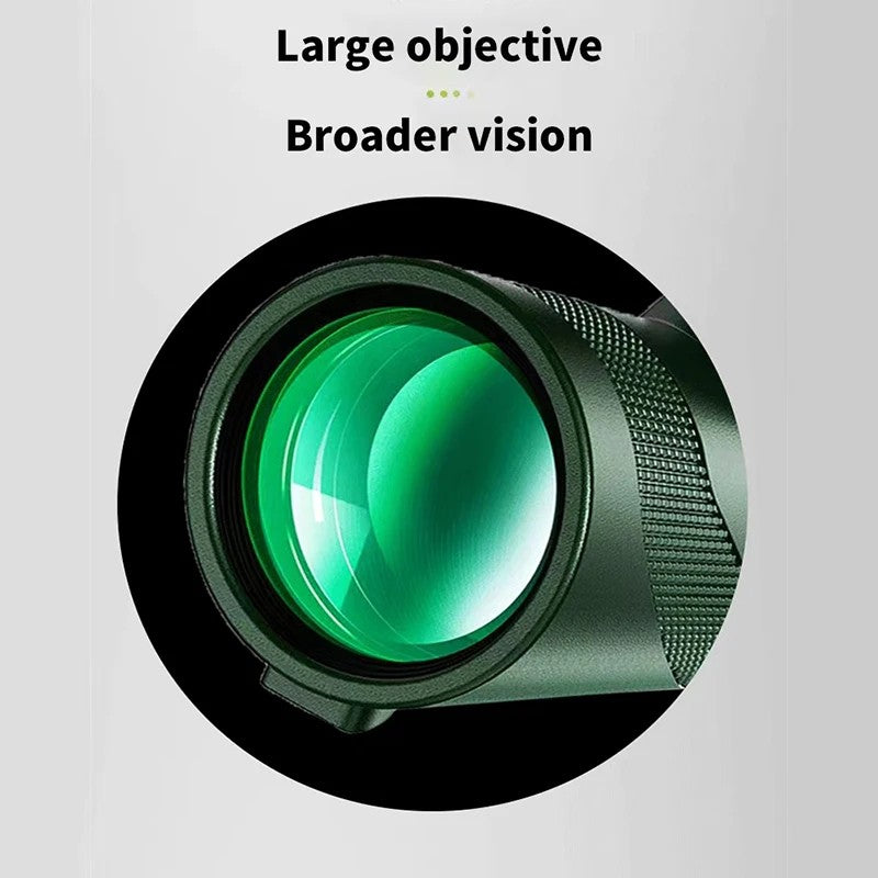 Telescópio 80x100 Portátil Zoom HD 5000M Dobrável de Longa Distância Mini Telescópio Potente para Caça Esportes Acampamento ao Ar Livre Viagens
