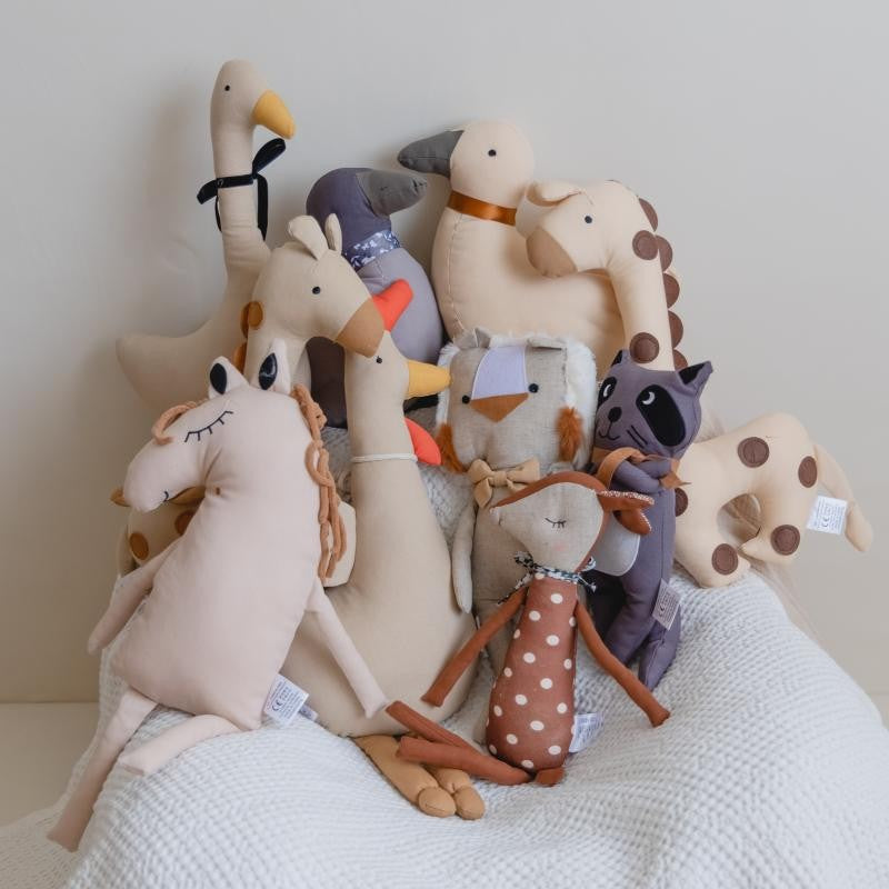 Instagram Baby Giraffe Doll Canvas Toy Doll Children's Baby Comfort Doll Comfort Pillow PP Cotton