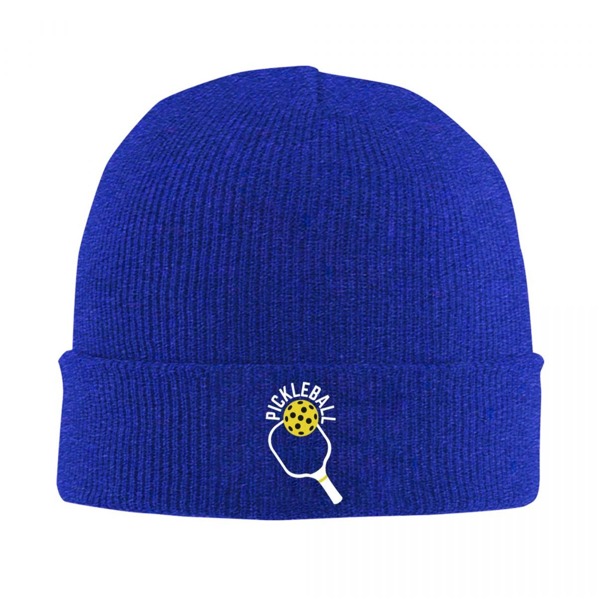 Pickleball Warm Knitted Cap Hip Hop Bonnet Hat Autumn Winter Outdoor Beanies Hats for Men Women Adult