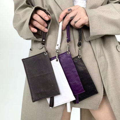 Y2K vintage matching small change bag, spicy girl street personality big bag, strap small card bag