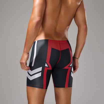 SEOBEAN Men's Low-Waist Boxer Shorts Swimming Trunks Hot Spring Pants Men's Swimsuit Comfortable Briefs Water Sports Gear