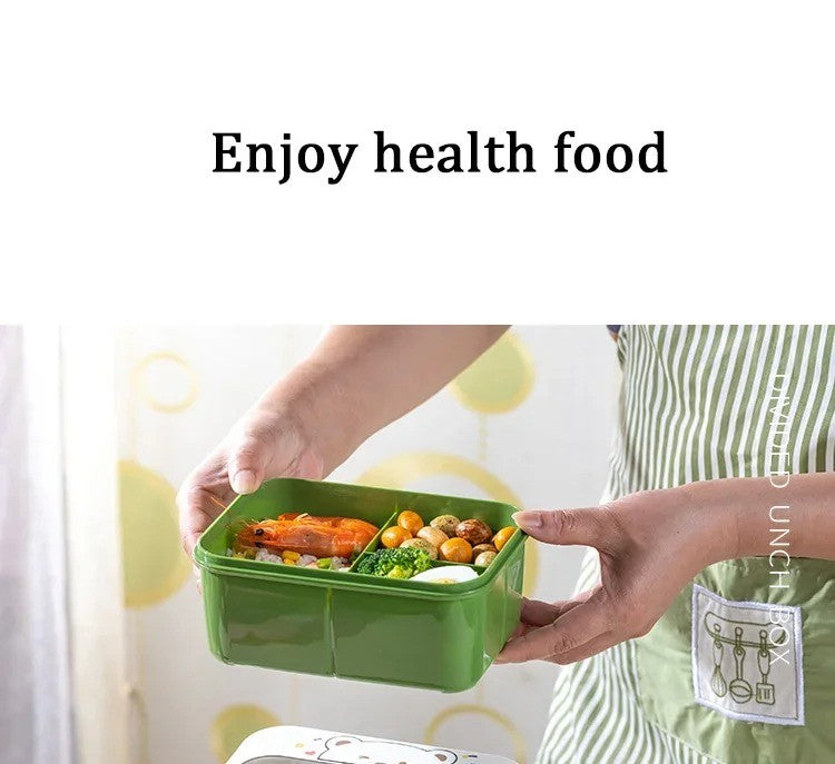 Conjunto de Copo Lancheira Infantil de Plástico Portátil 1200ML com Garfo e Lancheira Infantil com Copo de Água, Recipiente para Armazenamento de Alimentos