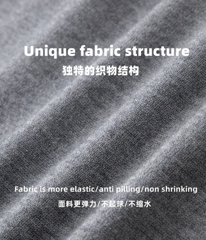 High end brand men's knitted sweater autumn and winter new item high-end striped design Korean version boutique casual pullover