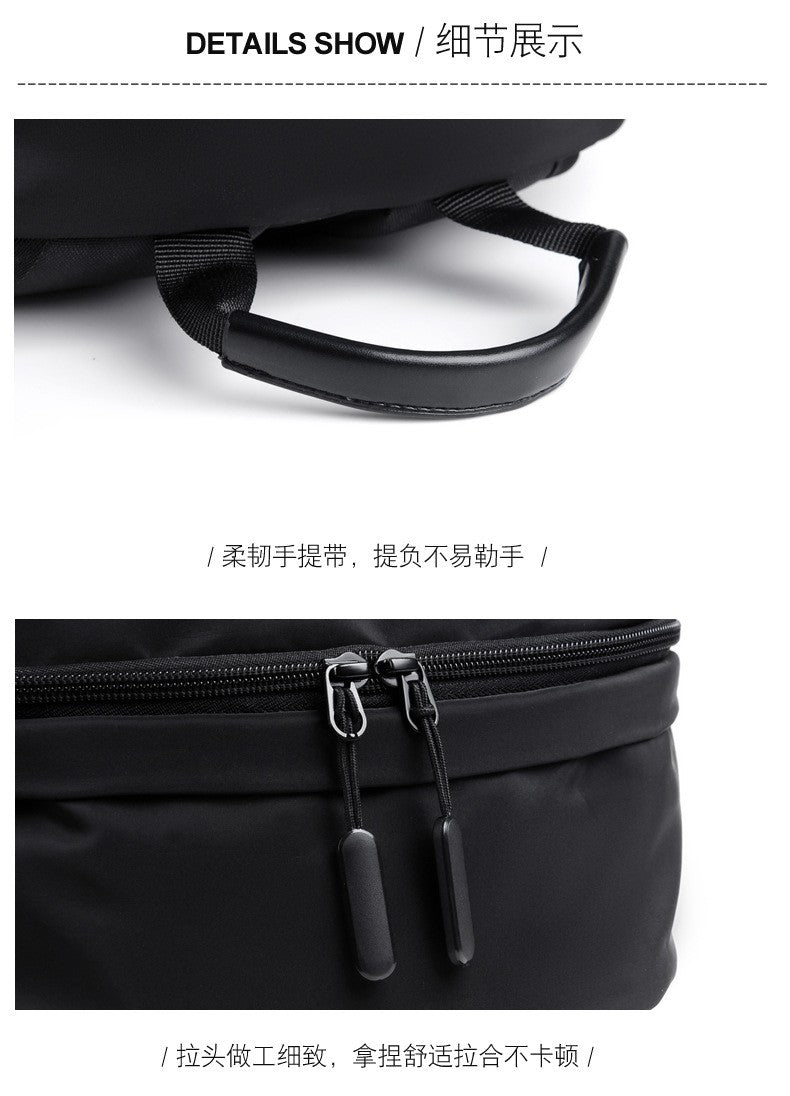 Casual Backpack Men's Travel Trendy College Student Schoolbag Fashion Korean Version Travel Bag