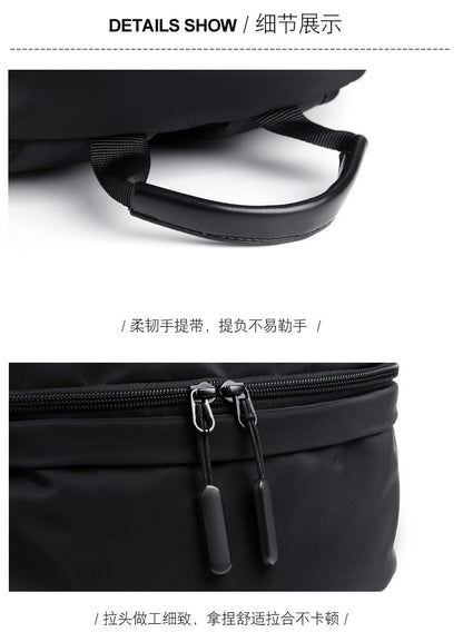 Casual Backpack Men's Travel Trendy College Student Schoolbag Fashion Korean Version Travel Bag