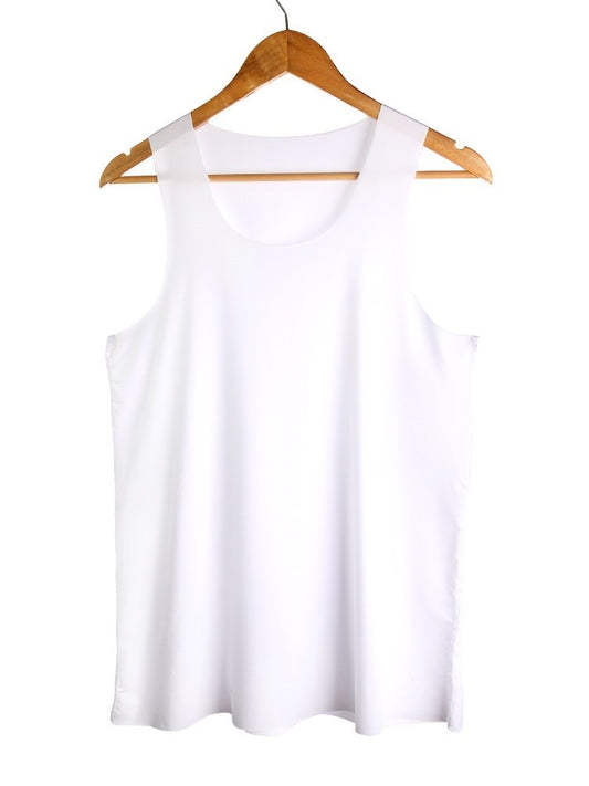 Men's vest Ice Silk seamless fitness summer slim-fit breathable underwear Youth sports hurdle sleeveless undershirt