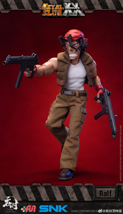 ?Original?Tunshi Studio TS-009 Metal Slug XX Clark Still TS-010 Ralf Jones Coleção de Enfeites 1/12