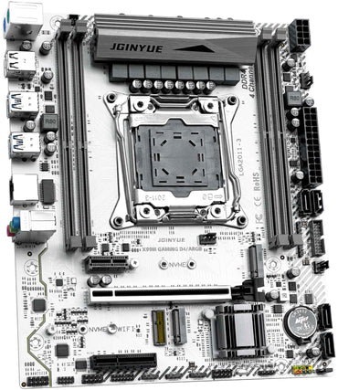 JGINYUE X99 Motherboard LGA 2011-3 with Xeon E5 2620 V3 DDR4 RAM Memory M.2 NVME SATA WIFI X99M GAMING D4/ARGB