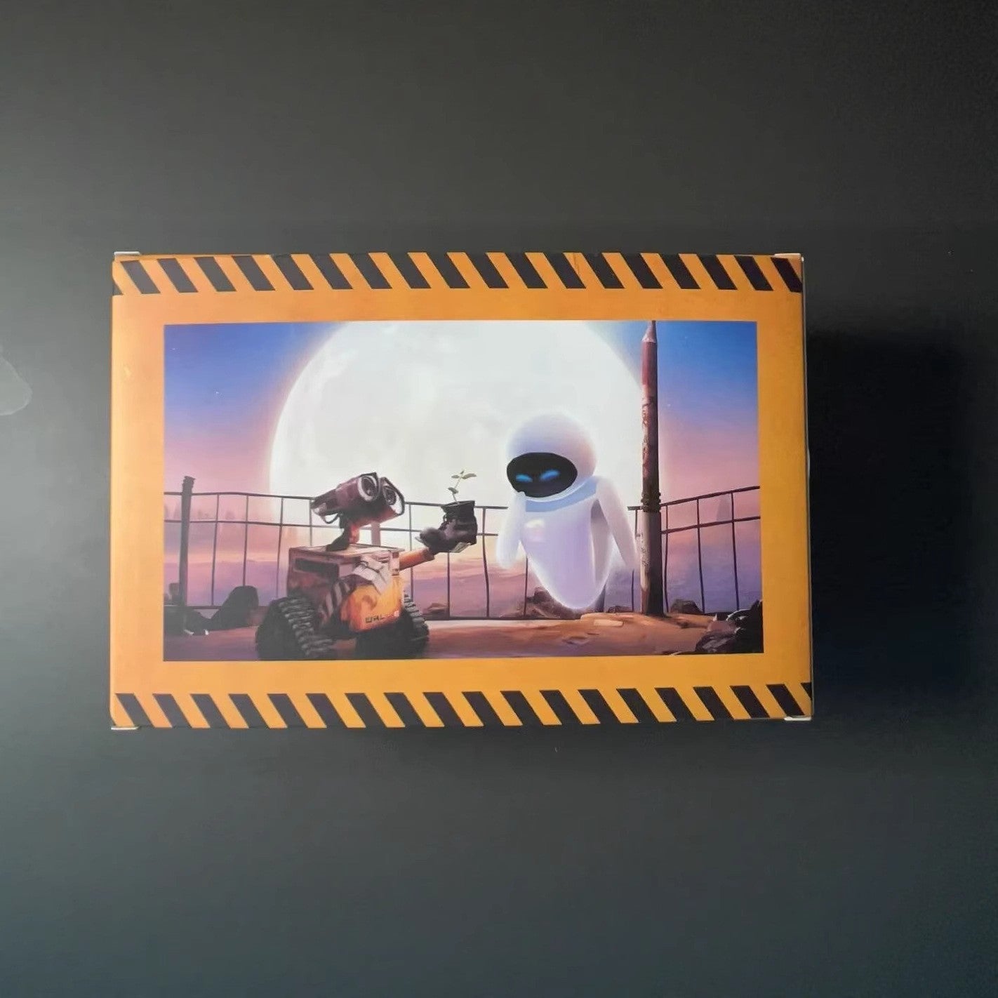 Conjunto de bonecos WALL E e EVE em PVC, brinquedos colecionáveis, 9 cm