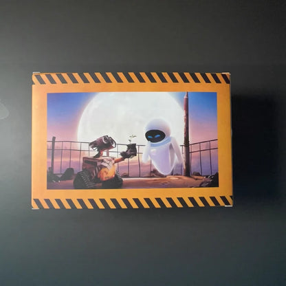 Conjunto de bonecos WALL E e EVE em PVC, brinquedos colecionáveis, 9 cm