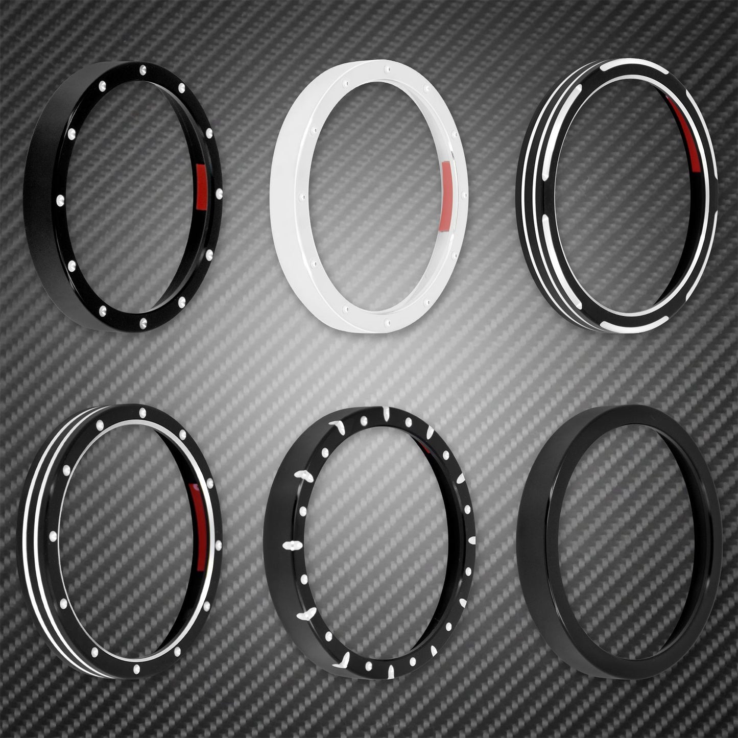 Acabamento do velocímetro de motocicleta Capa da moldura Billet CNC para Harley Sportster 883 1200 XL XR Iron Dyna Street Bob Low Rider