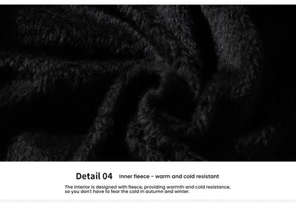 Modern PU Leather Motorcycle Biker Jacket Pilot Coat with Fleece Lining Tough Guy Men's Stylish Riding