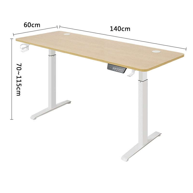 Height Adjustable Desk Motion Electric Sit Stand Up Down Computer Table Lift Motorized Gaming Desktop Modern Home Office Desks