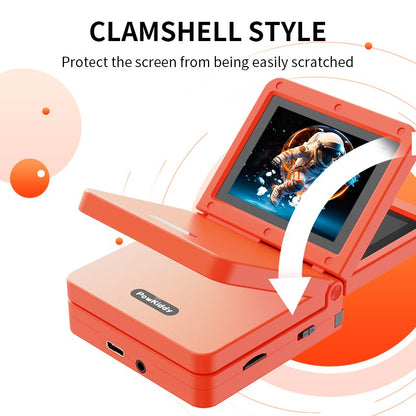 V90 3.0-inch IPS Screen Retro Portable Flip Handheld Control Game Console  55G Open Source Linux  Gifts