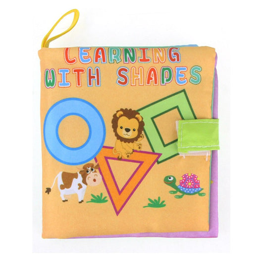 Livro de Pano Macio para Bebês 0-36M Brinquedo de Aprendizagem Precoce Interativo para Pais e Filhos Brinquedo Educativo Montessori de Marionete Presente para Meninos e Meninas