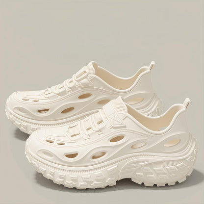 Men's Summer Clogs, Beach Shoes, Non-Slip, Anti-Odor, Baotou Women's Sports and Leisure Driving Sandals, Men's Outdoor River Tracing Shoes, Men's