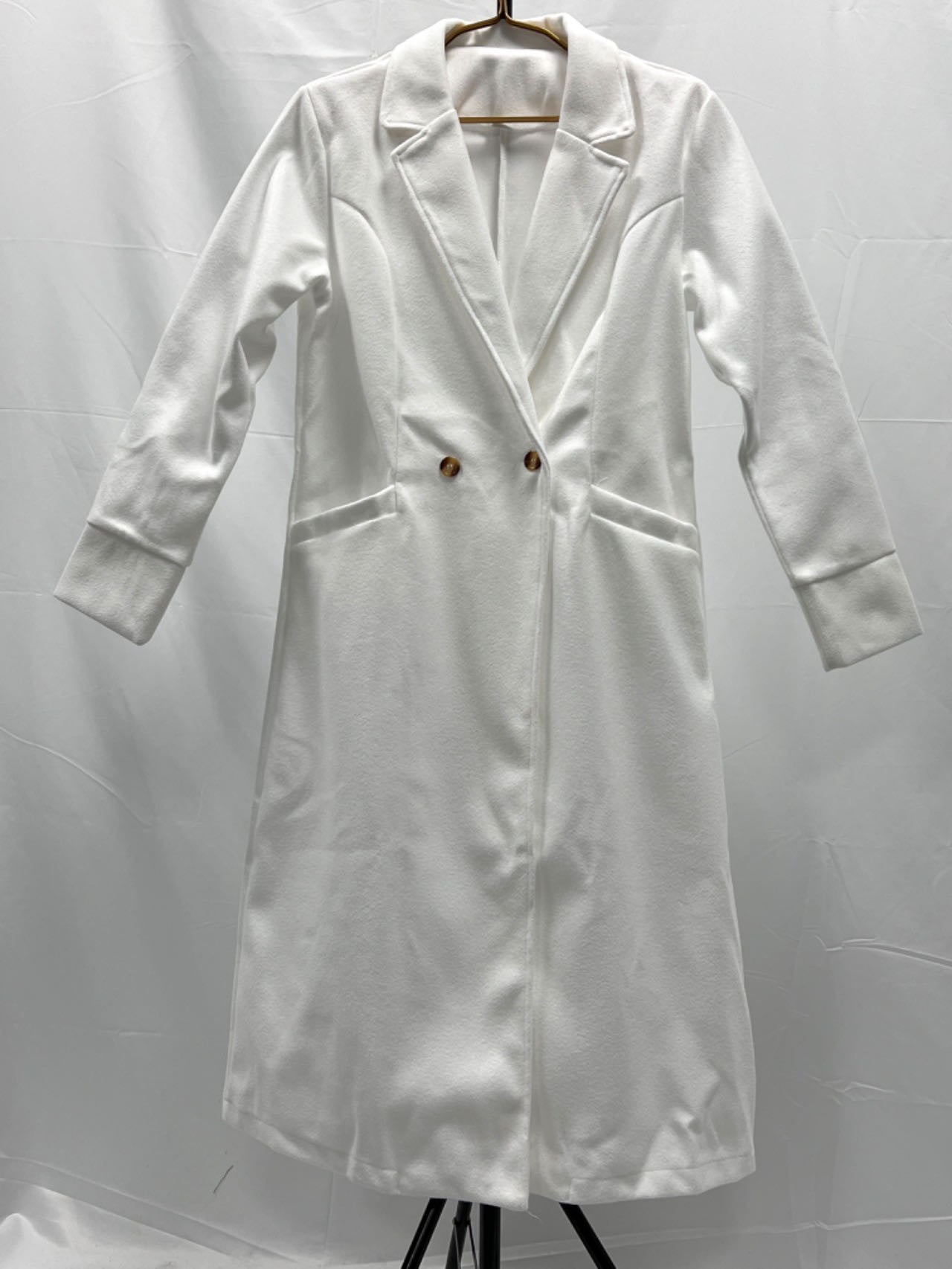 Autumn and winter 2024 new women's long woolen coat Korean version of the loose temperament haute overcoat coat