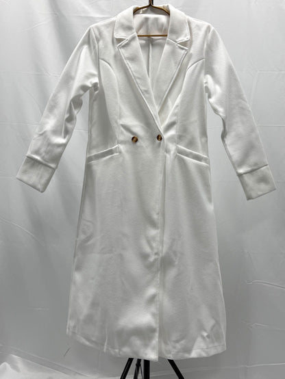 Autumn and winter 2024 new women's long woolen coat Korean version of the loose temperament haute overcoat coat