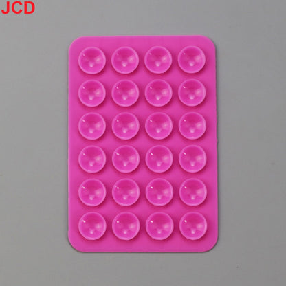 JCD 24 Quadrado Silicone Espesso Ventosa Ventosas Celular Tablet Bagagem Ventosa Carregador Universal Capa de Couro