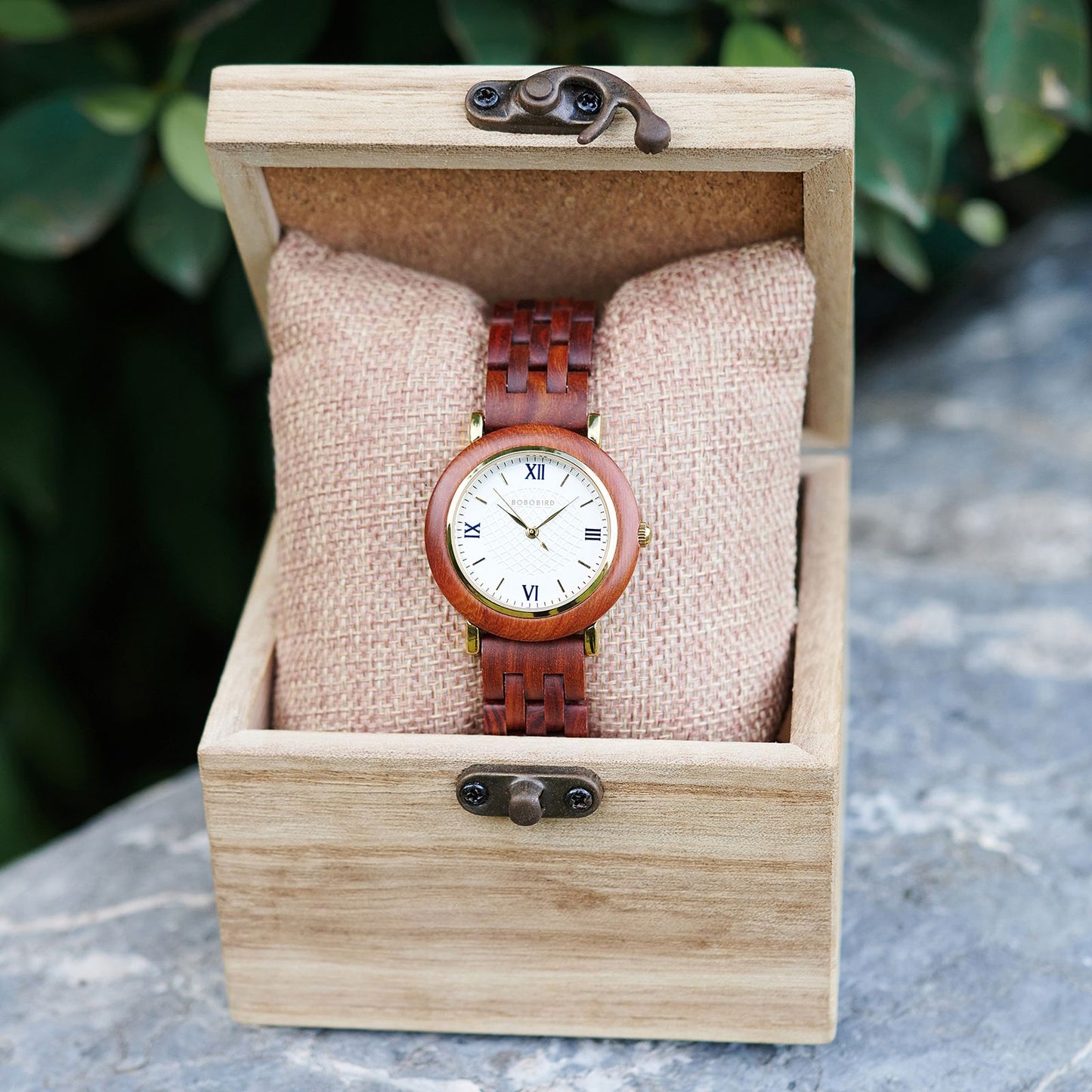 BOBO BIRD Women’s Custom Wooden Watch – Eco-Friendly Personalized Gift Quartz Wristwatch with Engraving Option Dropshipping