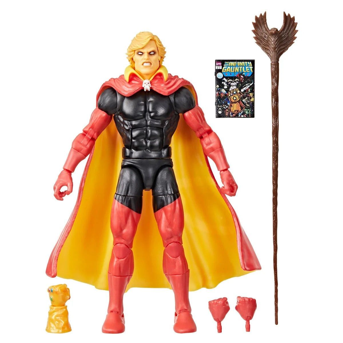 Marvel Legends Adam Warlock Banshee Daken Filho de Wolverine Ultimate Ironman Rom Miles Homem-Aranha Comic Retro Boneco de Ação de 15cm