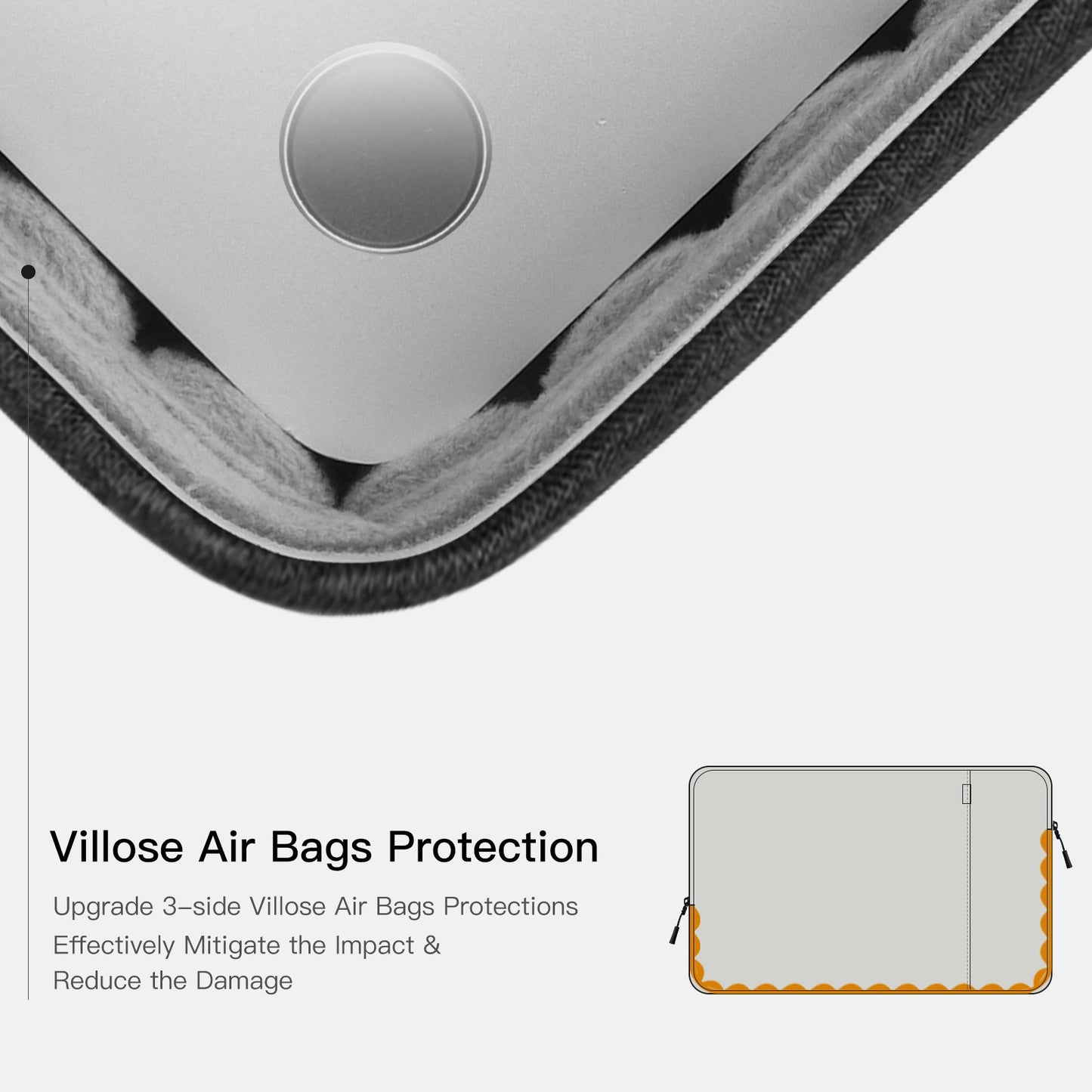 Laptop Sleeve Cases Bag 13 14 15.4 15.6 16 Carrying For Macbook Pro Air M1 M2 13.3 Cover business Computer bag Shell Accessories