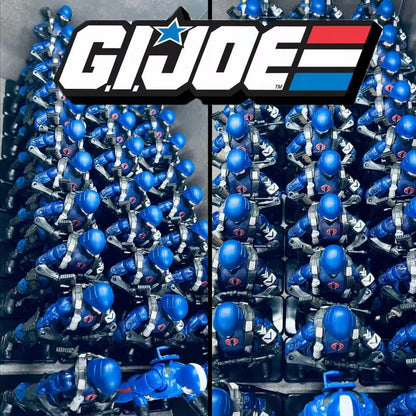 6 Inch G.I. Joe GI Joe Classified Series Retro Snake Eyes Cardback Cobra Trooper Enermy Action Figure Model Toy Gift