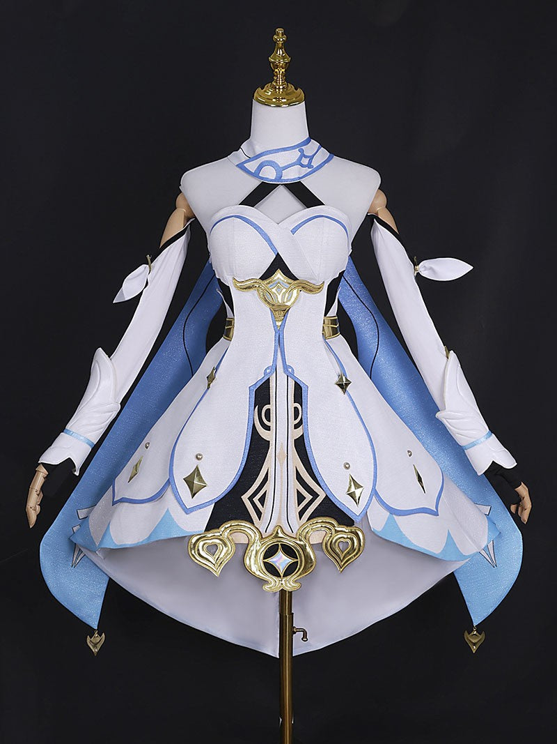 High Qualiy Traveler Lumine Cosplay Costume Wig Hair for Game Impact Character Cosplay Costumes Dress Women Party Outfits