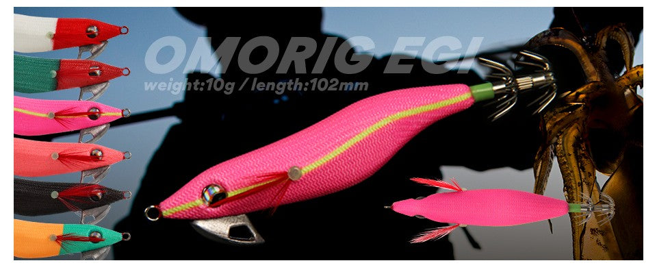 LETOYO 2PCS EGI Luminoso para ponta de corrida isca de lula TR Sinker peso eging para Polvo Tinta Choco acessórios de pesca marítima